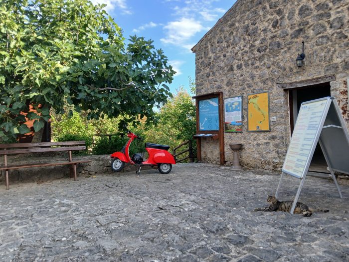 Il centro visite di Morigerati